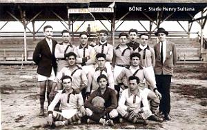 Bone - Stade Henry Sultana - Une equipe de foot